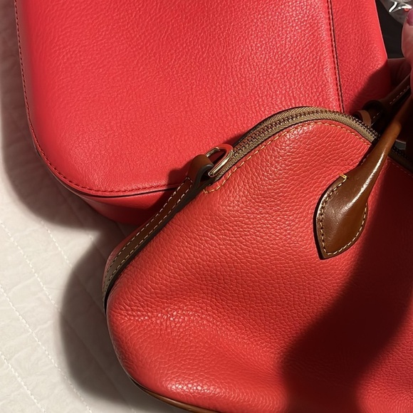 Dooney & Bourke Coral Pebble Grain Domed Satchel Purse Crossbody NWOT - Picture 15 of 15